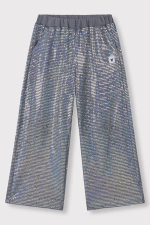 casual broek zilver
