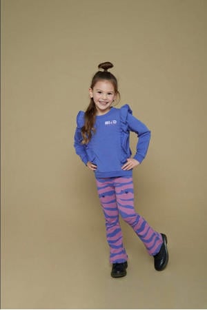 flared broek roze