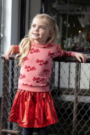 thumbnail: Jubel sweater roze/rood Queen Of Hearts
