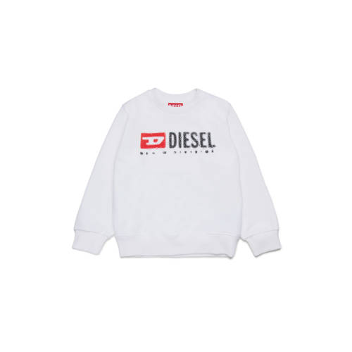 Diesel sweater wit Tekst - maat 176 | Sweater van Diesel afbeelding