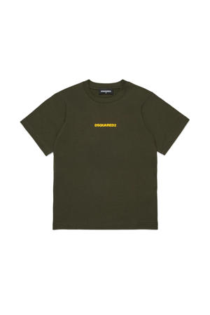 T-shirt donkergroen
