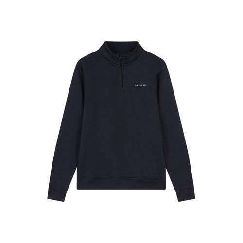 Ambique sweater donkerblauw Logo