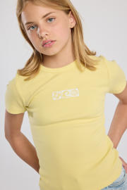 thumbnail: America Today T-shirt lichtgeel rib gebreid