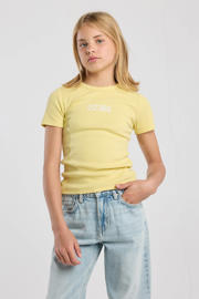 thumbnail: America Today T-shirt lichtgeel rib gebreid