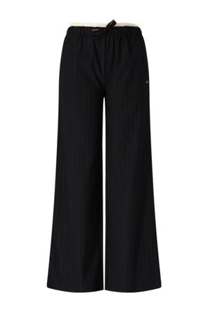 regular casual broek zwart