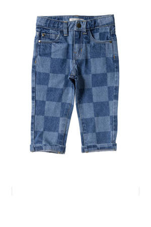 regular waist regular fit jeans light blue denim