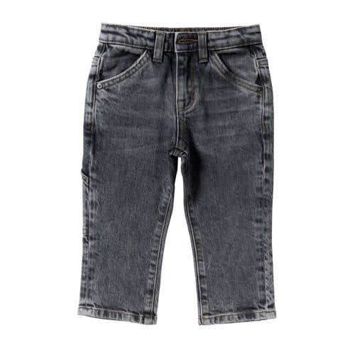 Your Wishes regular waist regular fit jeans grey denim Grijs Jongens Stretchdenim - maat 116 afbeelding