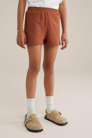 sweatshort roodbruin