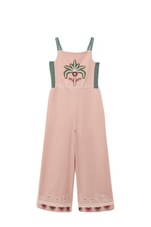 lichtroze jumpsuit