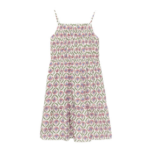 Mango Kids zomerjurk multi Meisjes Katoen Ronde hals All over print - maat 152 afbeelding