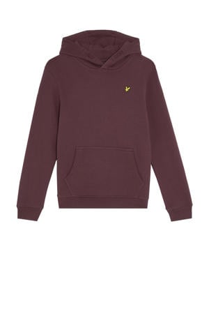 hoodie donkerrood