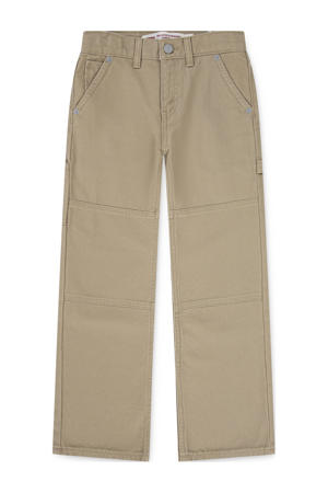 relaxed casual broek beige
