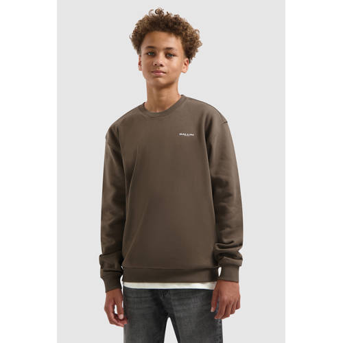 Ballin sweater bruin Backprint