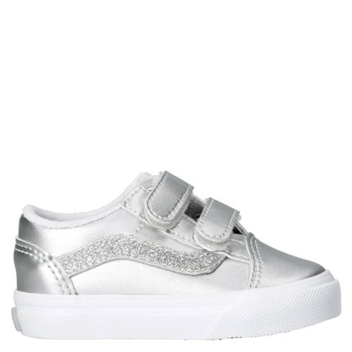 VANS Old Skool sneakers zilver Jongens/Meisjes Suede - maat 23.5 afbeelding