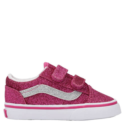 VANS Old Skool sneakers roze Jongens/Meisjes Leer