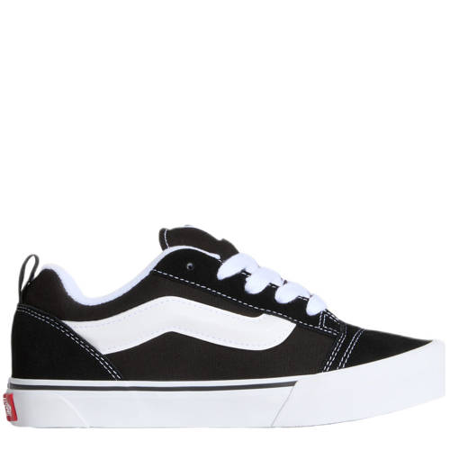 VANS Knu Skool sneakers zwart/wit Jongens/Meisjes Leer Meerkleurig - maat 36 afbeelding