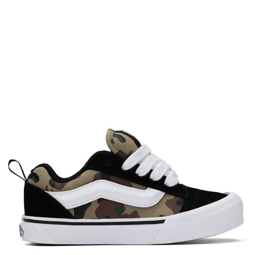 VANS Knu Skool sneakers zwart Jongens/Meisjes Leer Meerkleurig - maat 29 afbeelding