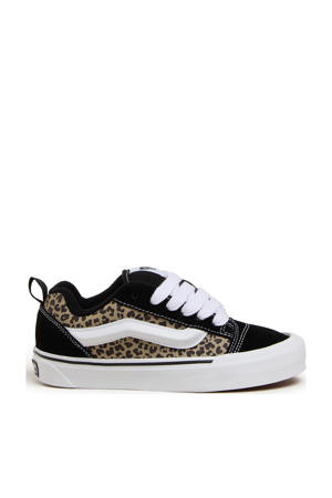Knu Skool sneakers zwart/beige