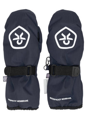 ski handschoenen Mittens donkerblauw