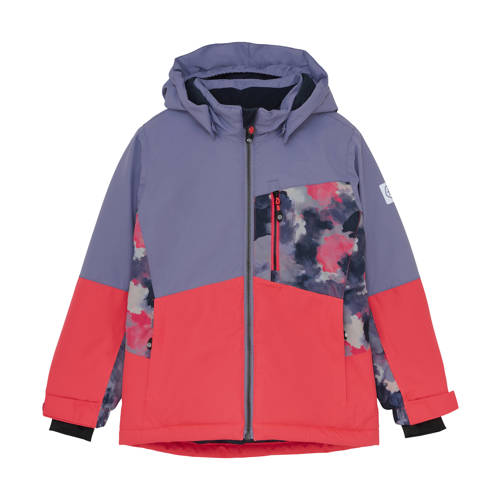 Color Kids ski-jas roze Skijack Meisjes Polyester Capuchon Meerkleurig - maat 152 afbeelding