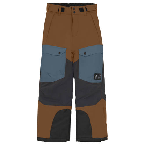 Color Kids skibroek bruin Jongens/Meisjes Polyester - maat 116 afbeelding
