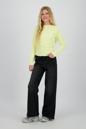 longsleeve lichtgeel