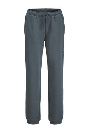 slim sweatpant grijsblauw