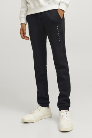 slim sweatpant zwart