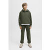 JACK & JONES JUNIOR slim sweatpants donkergroen