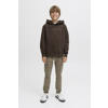 JACK & JONES JUNIOR hoodie donkerbruin