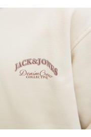 thumbnail: JACK & JONES JUNIOR hoodie met backprint ecru