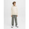 JACK & JONES JUNIOR hoodie met backprint ecru