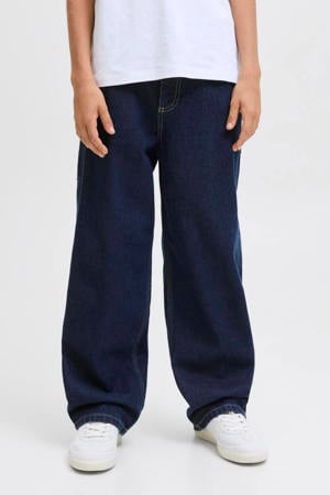 baggy high waist baggy jeans dark blue denim