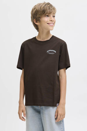 T-shirt met backprint zwart