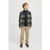 JACK & JONES JUNIOR trui zwart fijn gebreid