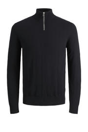 thumbnail: JACK & JONES JUNIOR trui zwart fijn gebreid