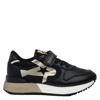 REPLAY Fiber JR Girl 8 sneakers zwart/goud