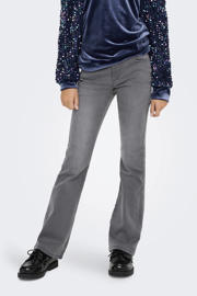 thumbnail: KIDS ONLY GIRL high waist flared jeans grey denim