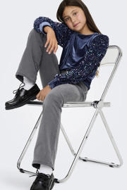 thumbnail: KIDS ONLY GIRL high waist flared jeans grey denim