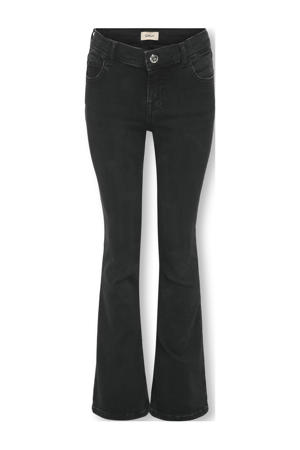 flared jeans black denim