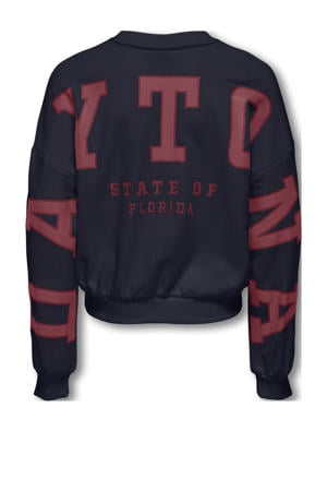 sweater donkerblauw