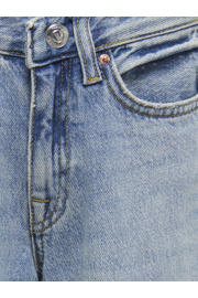 thumbnail: KIDS ONLY GIRL high waist wide leg jeans medium blue denim