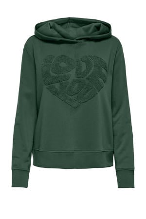 hoodie donkergroen