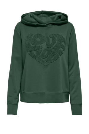 hoodie donkergroen