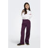 KIDS ONLY GIRL wide leg casual broek donkerpaars