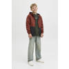 JACK & JONES JUNIOR zomerjas roestbruin