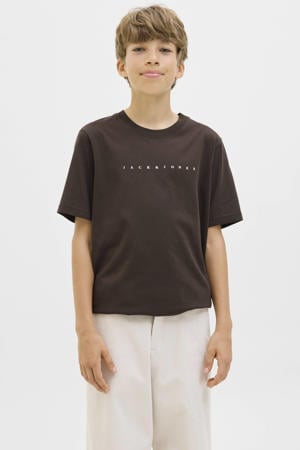 T-shirt donkerbruin