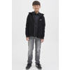 JACK & JONES JUNIOR sweatvest zwart