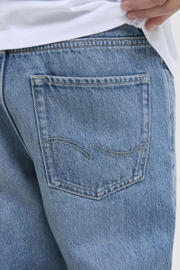 thumbnail: JACK & JONES JUNIOR relaxed high waist loose fit jeans medium blue denim