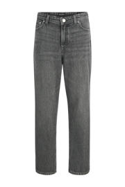 thumbnail: Black denim jongens JACK & JONES JUNIOR relaxed high waist loose fit jeans black van denim met effen